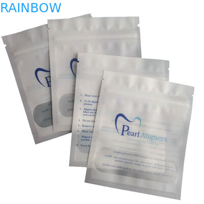 सीलिंग हैंडल के लिए हीट सील के साथ अनुकूलित मोटाई प्लास्टिक थैला संलग्नक