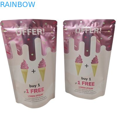 कस्टम ऑर्डर के लिए ज़िपर क्लोजर खाद्य पैकेजिंग बैग स्वीकार किया जाता है