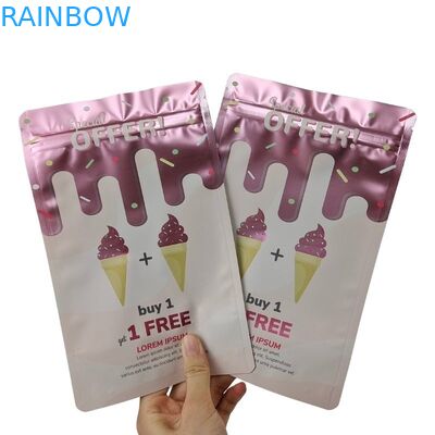 कस्टम ऑर्डर के लिए ज़िपर क्लोजर खाद्य पैकेजिंग बैग स्वीकार किया जाता है