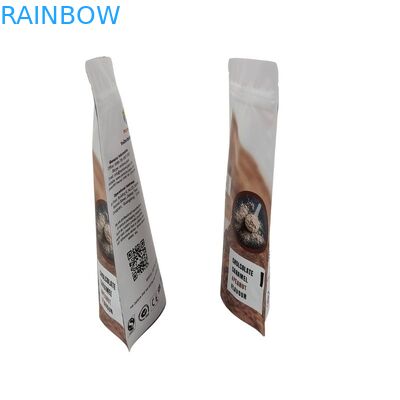 कस्टम ऑर्डर स्वीकृत स्नैक बैग पैकेजिंग 120 टिकनेस और ज़िपर बंद करने के साथ