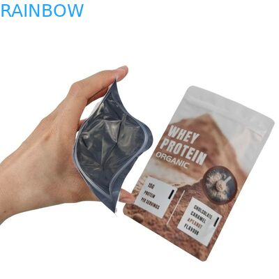 कस्टम ऑर्डर स्वीकृत स्नैक बैग पैकेजिंग 120 टिकनेस और ज़िपर बंद करने के साथ