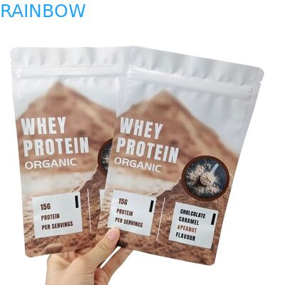 कस्टम ऑर्डर स्वीकृत स्नैक बैग पैकेजिंग 120 टिकनेस और ज़िपर बंद करने के साथ