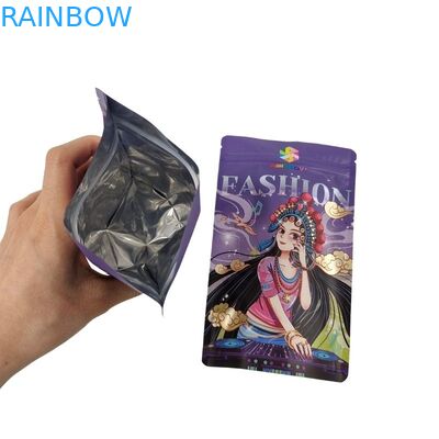 स्टैंड अप पॉच सूखी खाद्य पैकेजिंग बैग पर्यावरण के अनुकूल