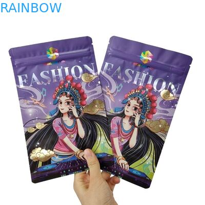 स्टैंड अप पॉच सूखी खाद्य पैकेजिंग बैग पर्यावरण के अनुकूल