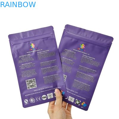 स्टैंड अप पॉच सूखी खाद्य पैकेजिंग बैग पर्यावरण के अनुकूल