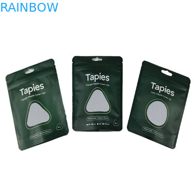 फैक्टरी आपूर्ति पुनः प्रयोज्य सील Mylar निप्पल पैच पैकेजिंग बैग लोगो के साथ कस्टम प्रिंट गंध प्रूफ बैग