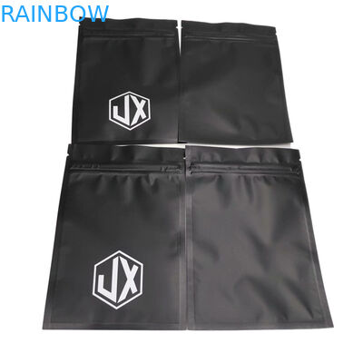 मैट ब्लैक थ्री साइड सील केबल यूएसबी ज़िपर के साथ प्लास्टिक पैकेजिंग बैग