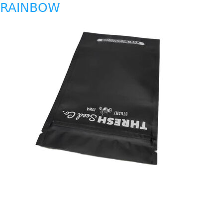 मैट ब्लैक थ्री साइड सील केबल यूएसबी ज़िपर के साथ प्लास्टिक पैकेजिंग बैग