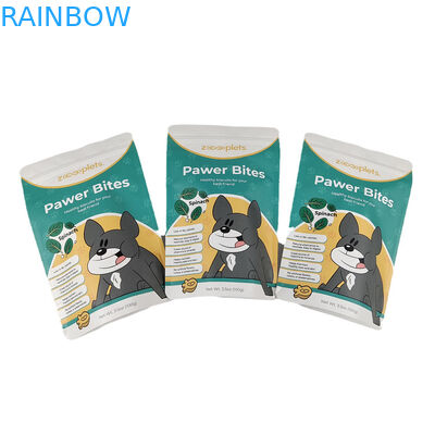 फैक्टरी आपूर्ति कस्टम गंध सबूत बैग लोगो के साथ खड़े हो जाओ Kraft पेपर बैग Gummie कैंडी पैकेजिंग