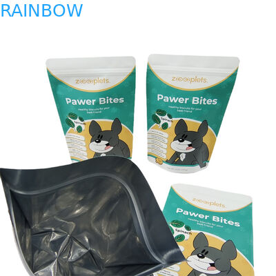 फैक्टरी आपूर्ति कस्टम गंध सबूत बैग लोगो के साथ खड़े हो जाओ Kraft पेपर बैग Gummie कैंडी पैकेजिंग