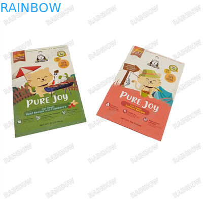 कस्टम खाद्य पैकेज पुनः प्रयोज्य बैग पर्यावरण के अनुकूल सामग्री क्राफ्ट पेपर बैग