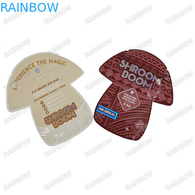 CMYK पैनटोन रंग 3.5g 7g 14g 28g विशेष आकार के बैग