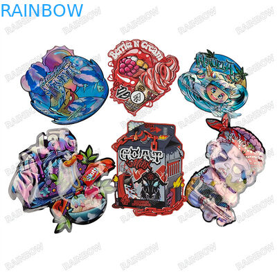 अनुकूलित मुद्रण मैट/ चमकदार सतह डाई कट बैग 3.5g 7g के लिए