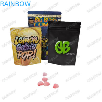 कस्टम रीसेलेबल हीट सील स्टैंड अप पेपर बैग स्नैक कुकीज़ खाद्य पैकेजिंग ज़िपर बैग