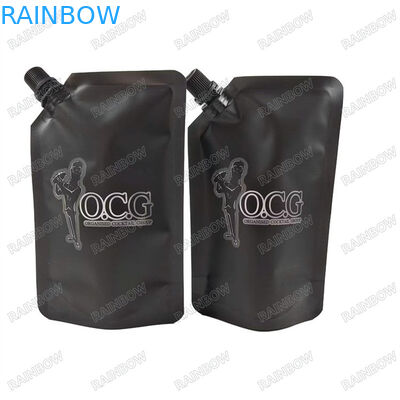 स्टैंड अप बेबी फ़ूड बैग पुनः प्रयोज्य वाटरप्रूफ स्पूट बैग पैकेजिंग