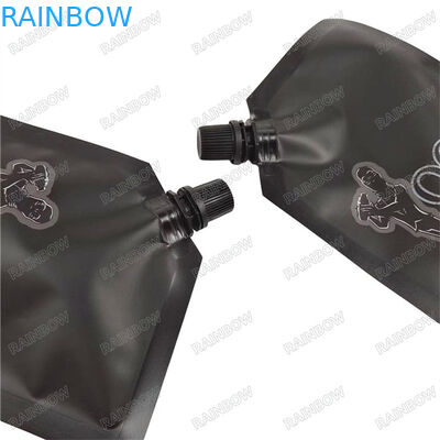 खाद्य, पेय, जूस ज़िपर के साथ& साइड स्पूट पाउच खाद्य ग्रेड खड़े हो जाओ स्पूट पाउच बच्चे के लिए