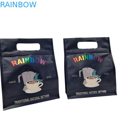 10 रंगों तक Mylar पन्नी बैग के लिए नीचे Gusset बैग हवा से शिपिंग