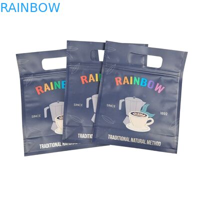 10 रंगों तक Mylar पन्नी बैग के लिए नीचे Gusset बैग हवा से शिपिंग