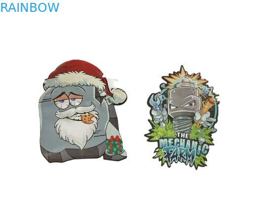 गंध प्रतिरोधी जड़ी बूटी धूप पैकेजिंग ज़िप लॉक मायलर सीबीडी तेल खरपतवार गांजा बैग Gravure मुद्रण