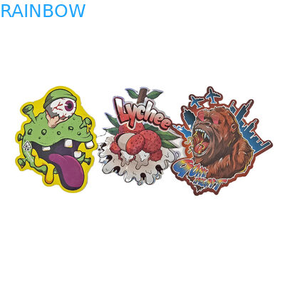 कस्टम मुद्रित बाल प्रूफ ज़िपर बैग स्टैंड अप होलोग्राफिक बैग स्नैक्स और कमोडिटी उत्पादों के लिए प्लास्टिक बैग