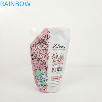 स्टैंड अप बॉडी स्क्रब बैग के लिए चांदी की पन्नी के साथ औद्योगिक खाद्य पैकेजिंग