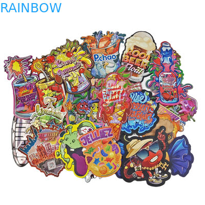 अनियमित आकार के पैकेजिंग बैग होलोग्राफिक पन्नी मरम्मत बैग विशेष आकार के ज़िपलॉक प्लास्टिक Mylar 3.5g मरम्मत बैग