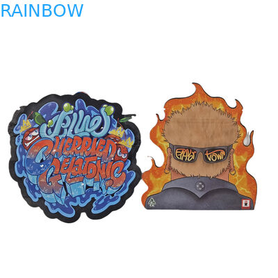 कस्टम डिजिटल प्रिंटिंग बैग पैकेजिंग होलोग्राफिक पन्नी मरने का कटौती विशेष आकार Ziplock प्लास्टिक Mylar 3.5g मरने का कटौती बैग