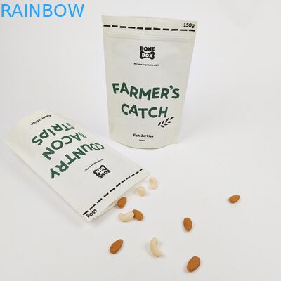 व्यक्तिगत उपहार बैग में शामिल सफेद हैंडल सामग्री और स्टैंड