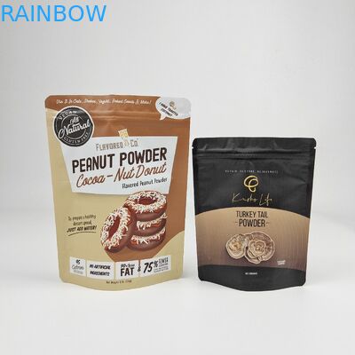 मैट ग्रीन पैकेज स्टैंड अप बैग/एल्यूमीनियम पन्नी पैकेजिंग ज़िप लॉक बैग/डॉयपैक मायलर स्टोरेज फूड बैग