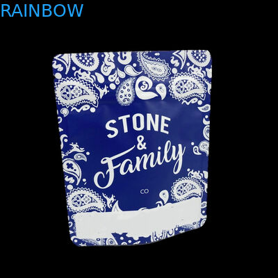 3.5 ग्राम प्लास्टिक की थैलियाँ पैकेजिंग कस्टम लेबल मुद्रित सीबीडी कुकीज़ पुनः बंद करने योग्य k