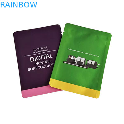 स्टैंड अप बॉडी स्क्रब बैग श्रेणी कॉस्मेटिक डिजाइन फ़ाइल के साथ कैरी बैग