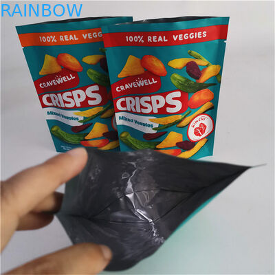 कस्टम डिजिटल प्रिंटिंग ज़िपलॉक खाद्य पदार्थ स्टैंड अप पैकेजिंग बैगअनाज भोजन के लिए