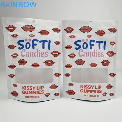 बेस्ट सेलिंग फूड ग्रेड गंध प्रूफ नमी प्रूफ टुकड़े टुकड़े एल्यूमीनियम पन्नी ज़िप लॉक बैग स्टैंड अप पॉच