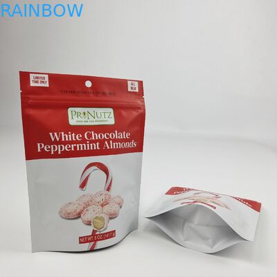 फ्रोस्टेड प्लास्टिक ज़िपर बैग गंध प्रूफ नमी प्रूफ कम MOQ मुद्रण डिजिटल मुद्रित स्टैंड अप थैला