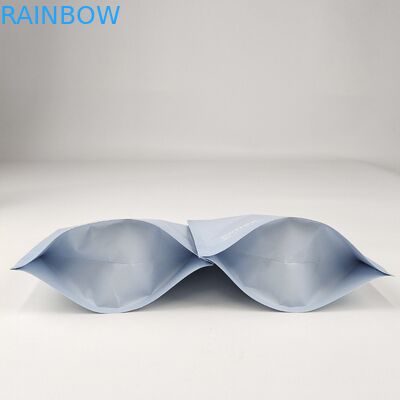 पर्यावरण के अनुकूल स्टैंड अप बैग खाद्य ग्रेड ज़िप लॉक हीट सील मुद्रित बायोडिग्रेडेबल कस्टम खाद्य क्राफ्ट पेपर बैग