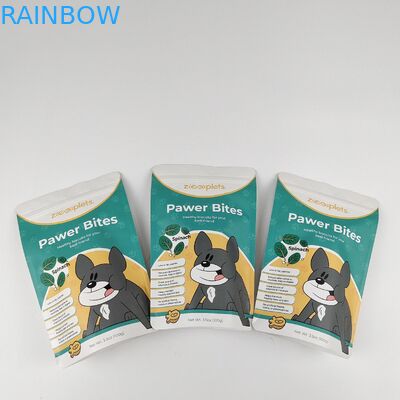 मैट फिनिश हीट सील खाद्य ग्रेड अनुकूलित लोगो डिजिटल प्रिंटिंग एल्यूमीनियम पन्नी खड़े हो जाओ पैकेजिंग बैग