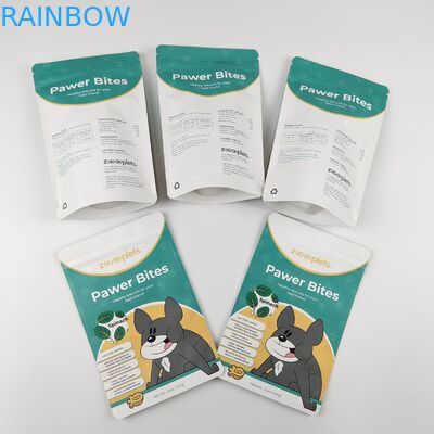 मैट फिनिश हीट सील खाद्य ग्रेड अनुकूलित लोगो डिजिटल प्रिंटिंग एल्यूमीनियम पन्नी खड़े हो जाओ पैकेजिंग बैग