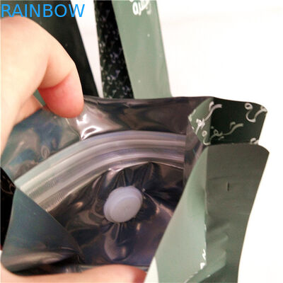 थोक अनुकूलित लोगो डिजिटल प्रिंटिंग प्लास्टिक पीईटी एल्यूमीनियम कॉफी बीन्स के लिए पैकेजिंग बैग 250G 500G 1KG के लिए