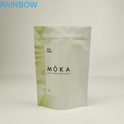 निजी लेबल स्पा प्राकृतिक स्नान नमक पैकेजिंग बैग कस्टम डिजिटल मुद्रित खड़े Ziplock Mylar बैग शरीर स्क्रब बैग के लिए