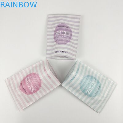 कस्टम डिजिटल प्रिंटिंग क्राफ्ट पेपर बैग स्टैंड अप Ziplock एल्यूमीनियम पन्नी बैग कॉफी शरीर स्क्रब पैकेजिंग के लिए