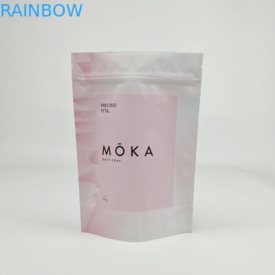 थोक कस्टम मुद्रित स्टैंड अप डॉयपैक Mylar 100g 250g 500g बॉडी स्क्रब बैग बाथ सॉल्ट पैकेजिंग बैग