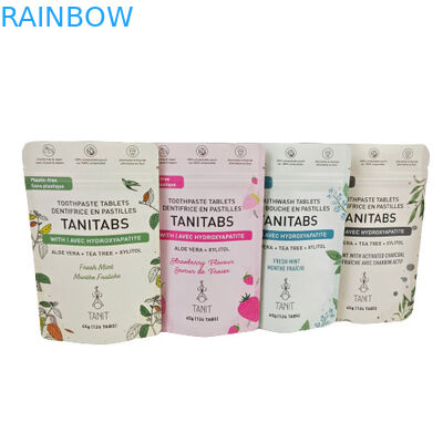 कस्टम मुद्रित कॉफी ढीली चाय नमूना थैली 8x8 सेमी क्राफ्ट पेपर बैग पुनर्नवीनीकरण योग्य क्राफ्ट पेपर बैग अनुकूलित