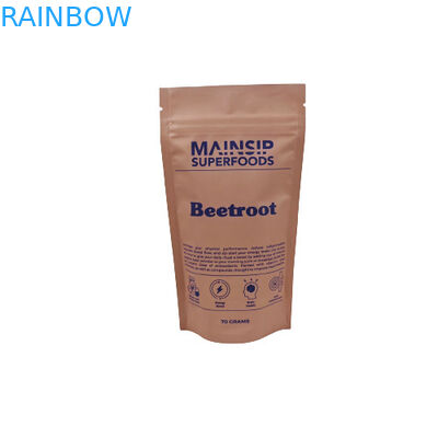 डिजिटल मुद्रित मायलर बैग गंध प्रतिरोधी कॉफी पाउडर पैकेजिंग स्टैंड अप ज़िप लॉक बैग के साथ एल्यूमीनियम पन्नी