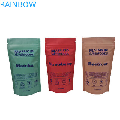 कस्टम गंध प्रतिरोधी कुकी पैकेजिंग बैग पुनः बंद करने योग्य ज़िप लॉक एल्यूमीनियम पन्नी के साथ प्लास्टिक बैग