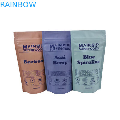 डिजिटल प्रिंटेड हॉट कॉको पाउडर पैकेजिंग बैग कॉफी पाउडर प्लास्टिक बैग के साथ पुनः बंद करने योग्य ज़िप लॉक