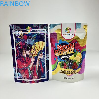 फैक्टरी सीधे कस्टम पुनः बंद करने योग्य ज़िप लॉक बैग वीएमपीईटी गंध सबूत खाद्य ग्रेड खड़े हो जाओ ज़िप बैग