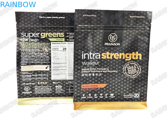 कस्टम फ्लैट बॉटम कॉफी बीन्स एल्यूमीनियम पन्नी वाल्व और ज़िपर के साथ कॉफी पैकेजिंग बैग