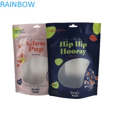 गंध प्रतिरोधी ज़िपलॉक एल्यूमीनियम पन्नी चाय के लिए मायलर बैग मोरिंगा जड़ी बूटी सूखे फल