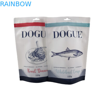 गंध प्रतिरोधी ज़िपलॉक एल्यूमीनियम पन्नी चाय के लिए मायलर बैग मोरिंगा जड़ी बूटी सूखे फल