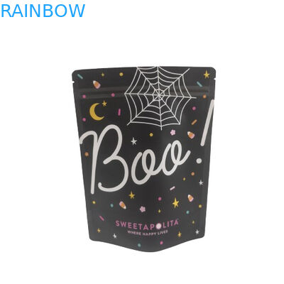 गंध प्रतिरोधी ज़िपलॉक एल्यूमीनियम पन्नी चाय के लिए मायलर बैग मोरिंगा जड़ी बूटी सूखे फल